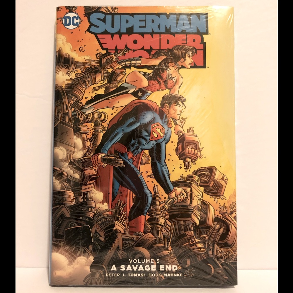 DC Comics Superman Wonderwoman mint BNWT